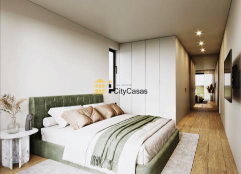 T2 Novo c/ Varanda e L. Garagem | Areosa - Campanha!