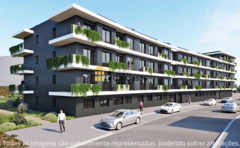 T2 Novo c/ Varanda e L. Garagem | Areosa - Campanha!