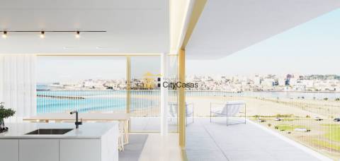 Apartamento T3 Novo | Vistas Panorâmicas Mar e Rio