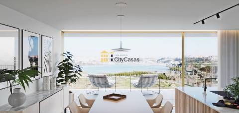 Apartamento T3 Novo | Vistas Panorâmicas Mar e Rio