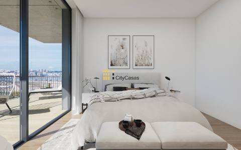 Apartamento T3 Novo | Vistas Panorâmicas Rio Douro e Mar