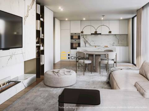 T2+1 Novo com L. Garagem e Terraço | Canidelo