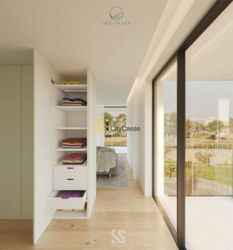 Apartamento T2 Novo | Vistas Panorâmicas Mar e Rio