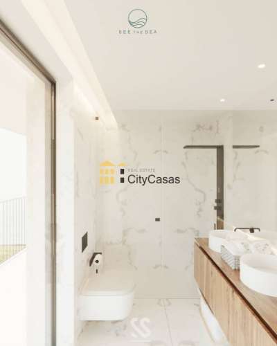 Apartamento T2 Novo | Vistas Panorâmicas Mar e Rio