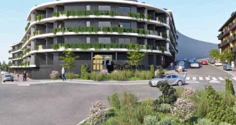 T2 Novo c/ Terraço e L. Garagem | Areosa