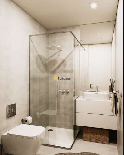 T2 Novo c/ Varanda e L. Garagem na Areosa