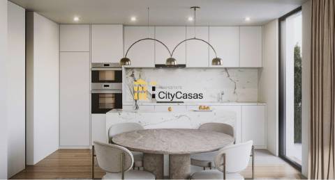 Apartamento T2 Novo c/ Varanda e L. Garagem em Canidelo