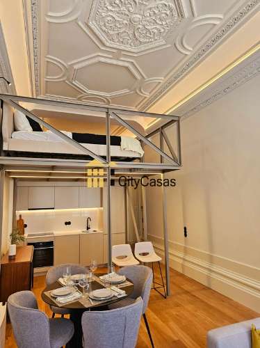 T0 Novo com Mezzanino | Baixa do Porto