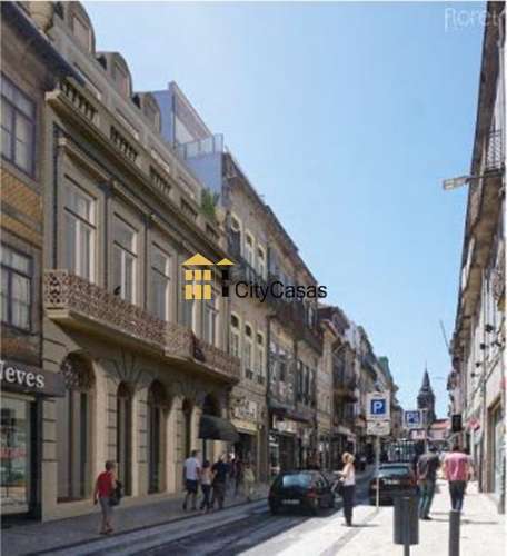 T0 Novo com Mezzanino | Baixa do Porto