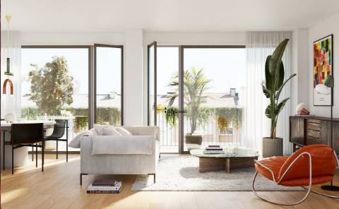 Apartamento T3 c/ Terraço Novo no Bonfim