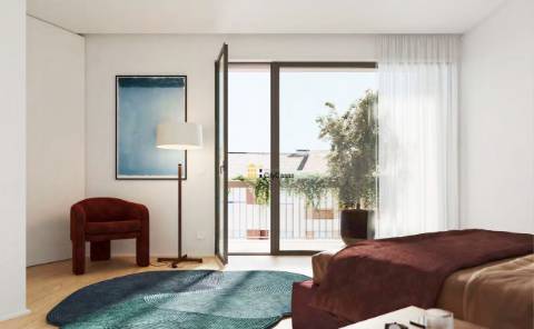 Apartamento T3 c/ Terraço Novo no Bonfim