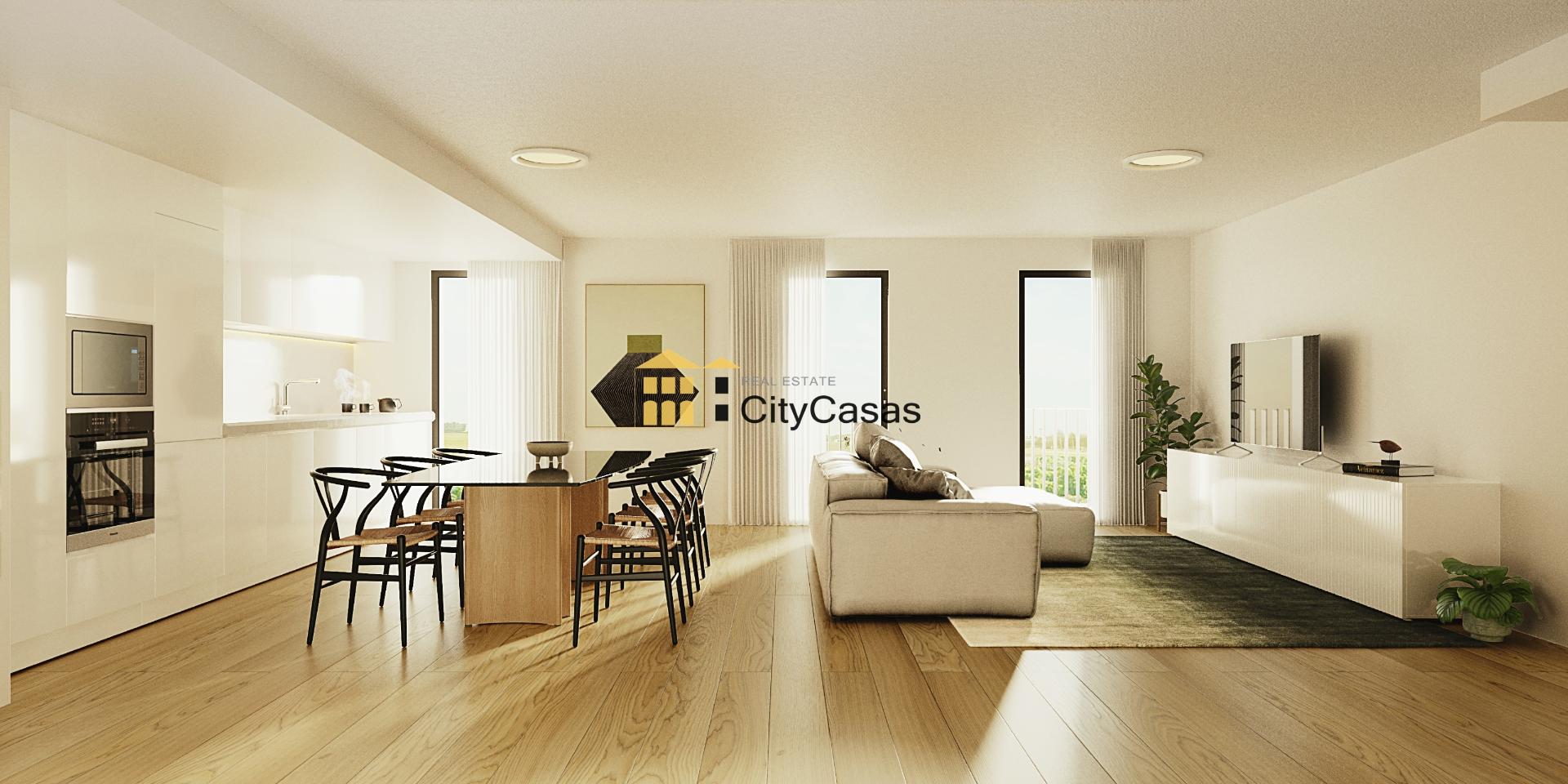 Apartamento T3 Novo em Vila Nova de Gaia