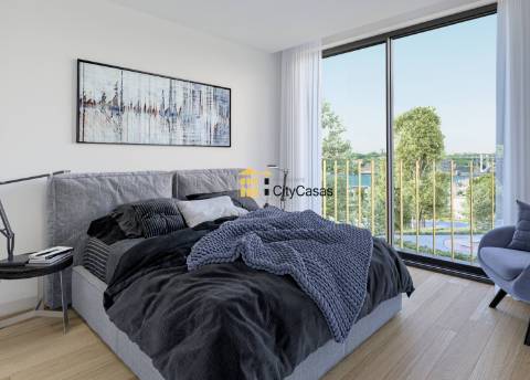 ApartamentoT2 c/ Varanda 33 me | Junto ao Rio Douro