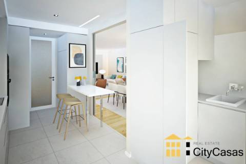 Apartamento T3 Novo com Varanda | Centro da Maia