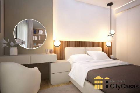 Apartamento T3 Novo com Varanda | Centro da Maia