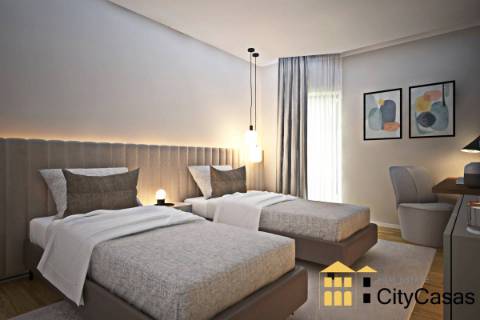 Apartamento T3 Novo com Varanda | Centro da Maia