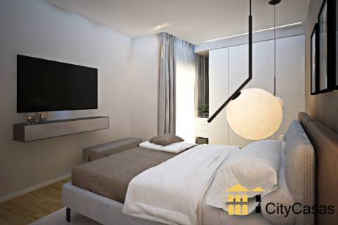 Apartamento T3 Novo com Varanda | Centro da Maia