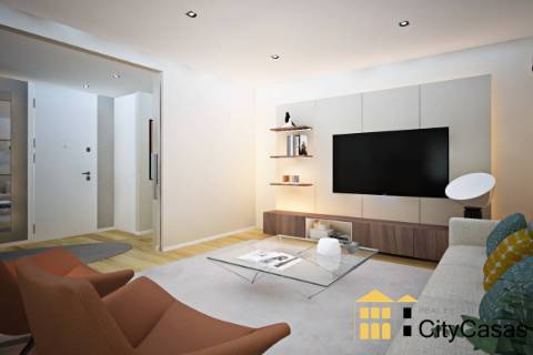 Apartamento T3 Novo com Varanda | Centro da Maia