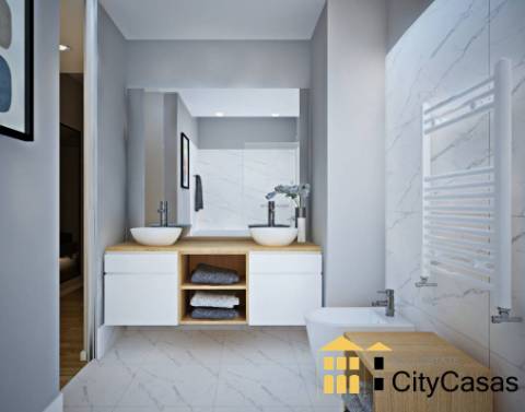 Apartamento T3 Novo com Varanda | Centro da Maia