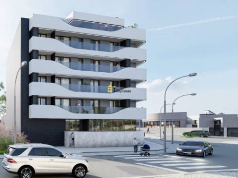 Apartamento T1 Novo no Centro da Trofa