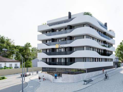 Apartamento T1 Novo no Centro da Trofa