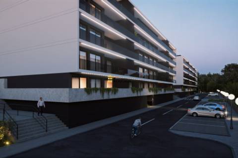 Apartamento T2 Novo c/ Garagem Fechada