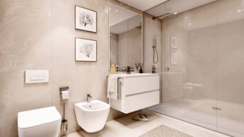 Apartamento T2 Novo c/ Terraço | Centro de Valongo