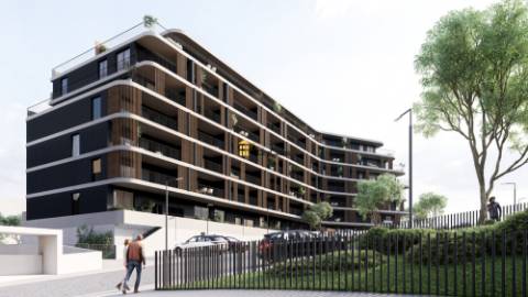 T2 Novo em Condomínio com Campo de Padel | Gaia