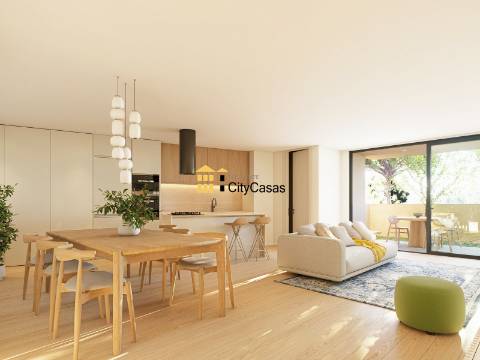 Apartamento T2 Novo em Condomínio com Piscina