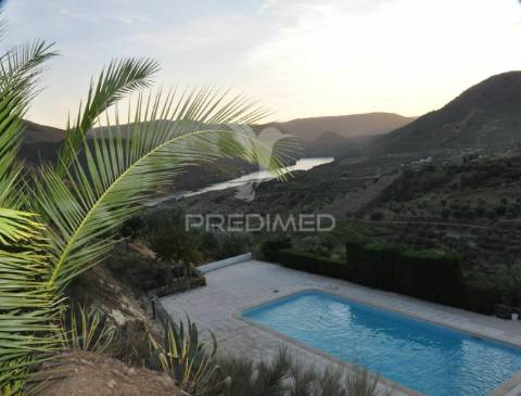 Quintinha no alto douro vinhateiro - vistas sobre o rio