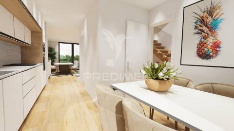 Moradias com piscina - nova construção - distrito do porto