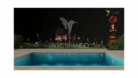Apartamento t2 jardim e piscina privada vista mar