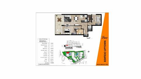 Apartamento t2 com varanda vista mar