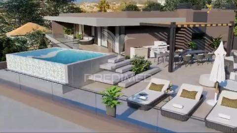 Apartamento penthouse t3 piscina privada vista panorâmica funchal