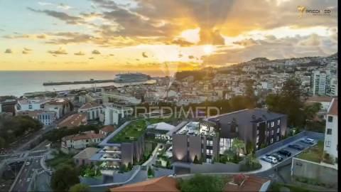 Apartamento penthouse t3 piscina privada vista panorâmica funchal