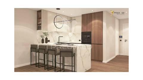 Apartamento t2 com varanda vista mar