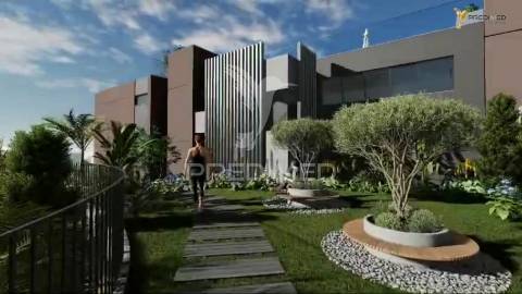 Apartamento t1 com piscina privada e jardim