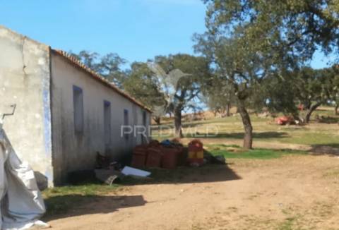 Monte no litoral alentejano com casa para recuperar