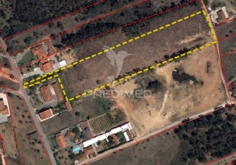 Terreno rústico com parcela urbana, casal sentista, torres novas