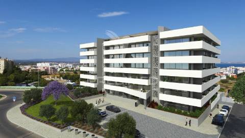 Apartamento t3 luxo, condomínio fechado, em lagos