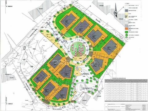 S. joão lampas. excelente lote urbano com projecto