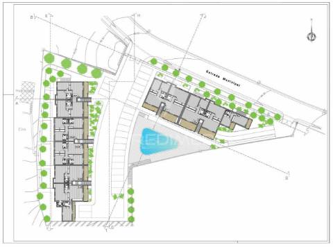 Terreno e projeto aprovado, aldeamento 15 moradias