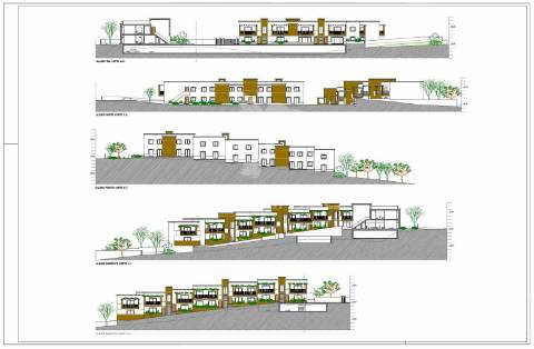 Terreno e projeto aprovado, aldeamento 15 moradias