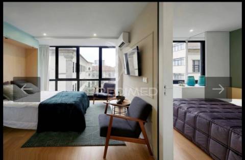 Apartamentos t1-ao metro de faria guimarães-porto