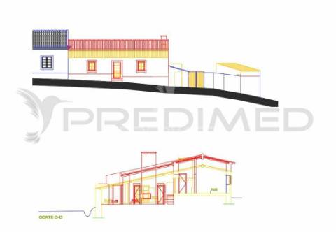 Montoito. casa rústica para recuperar junto à praia