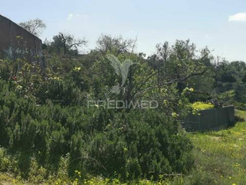 Terreno com vistas magníficas sobre o campo e o mar.