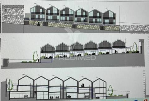 Moradias terreno 1.601m2-pip aprov.-candal-gaia