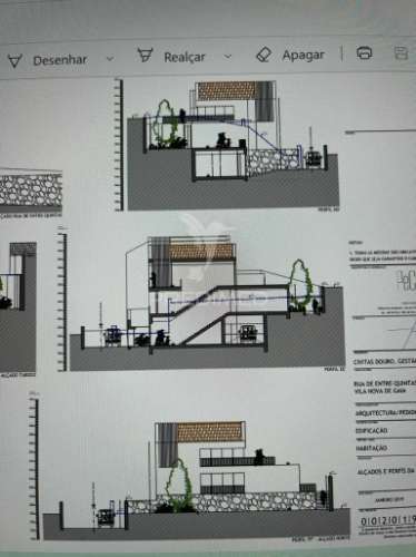 Moradias terreno 1.601m2-pip aprov.-candal-gaia