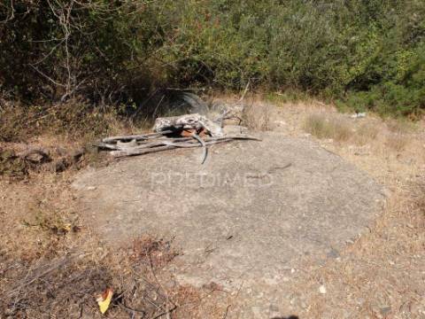 Terreno rústico com ruína de arrumos agrícolas e bom acesso a  água