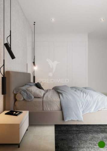 Apartamento t1 c/garagem em construção na praia da rocha